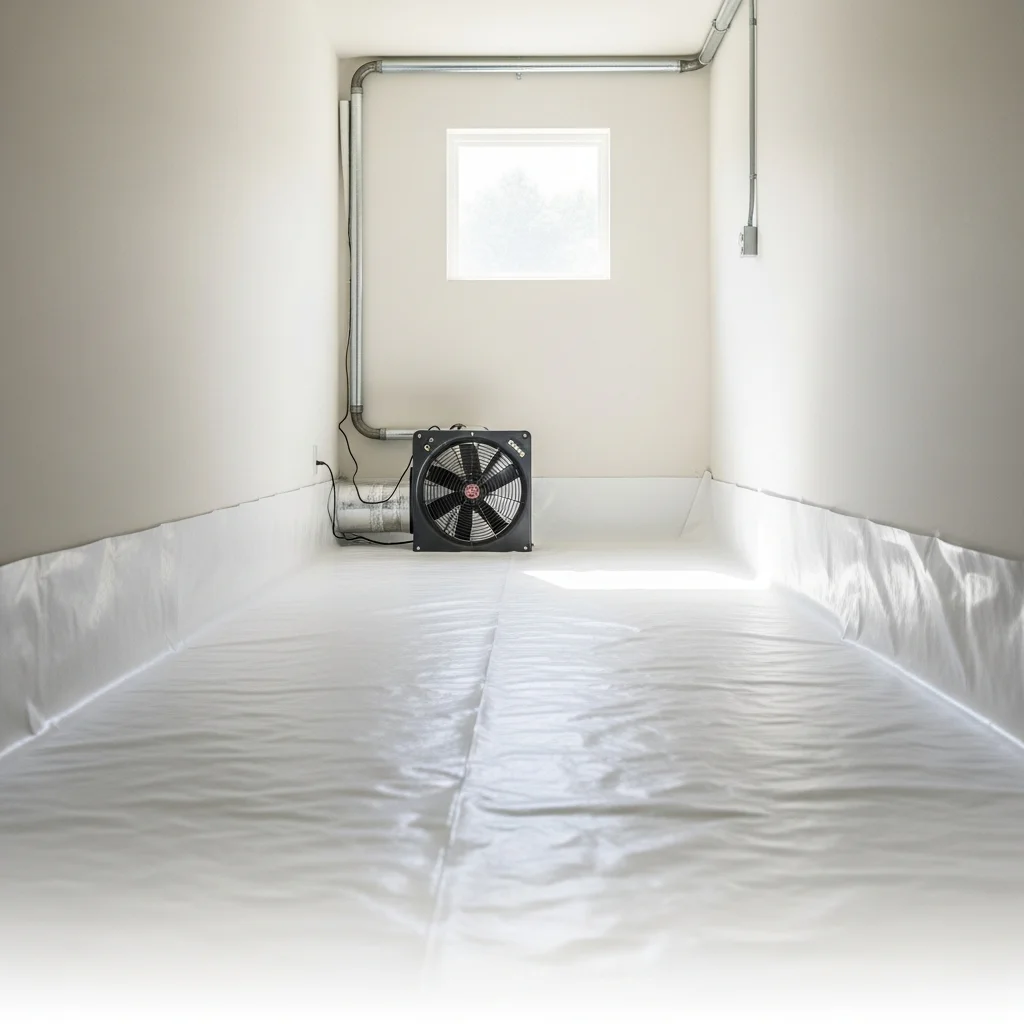 Crawl Space Drying